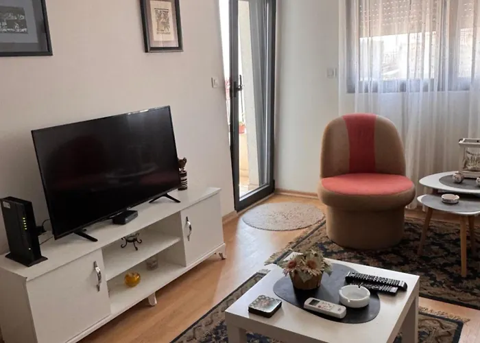 Flower And Flat Next To Centar Of