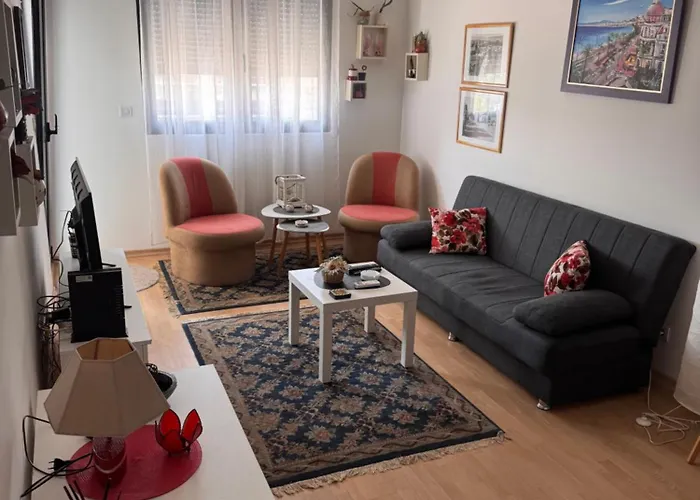 Flower And Flat Next To Centar Of * Podgorica